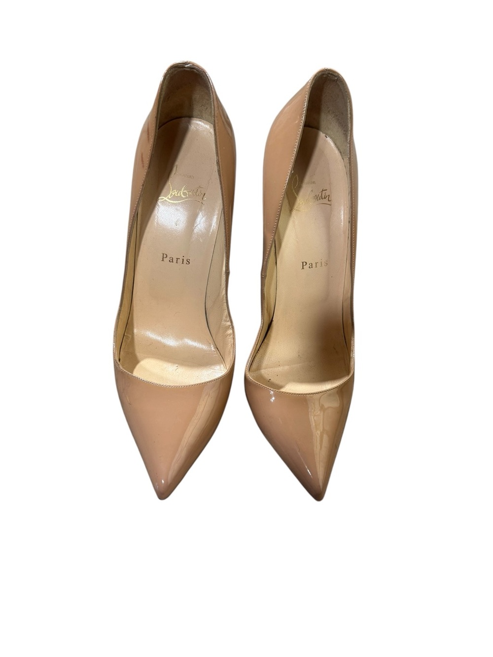 Christian‎ Louboutin Pigalle Nude Patent 120 EU 41 - Picture 2 of 12